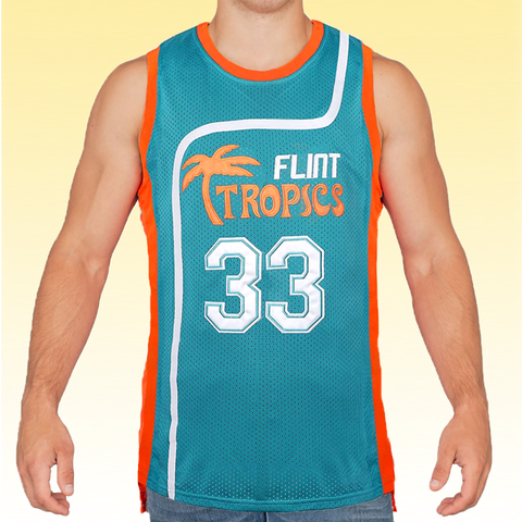Jackie Moon #33 Flint Tropics Green Jersey