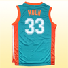 Jackie Moon #33 Flint Tropics Green Jersey