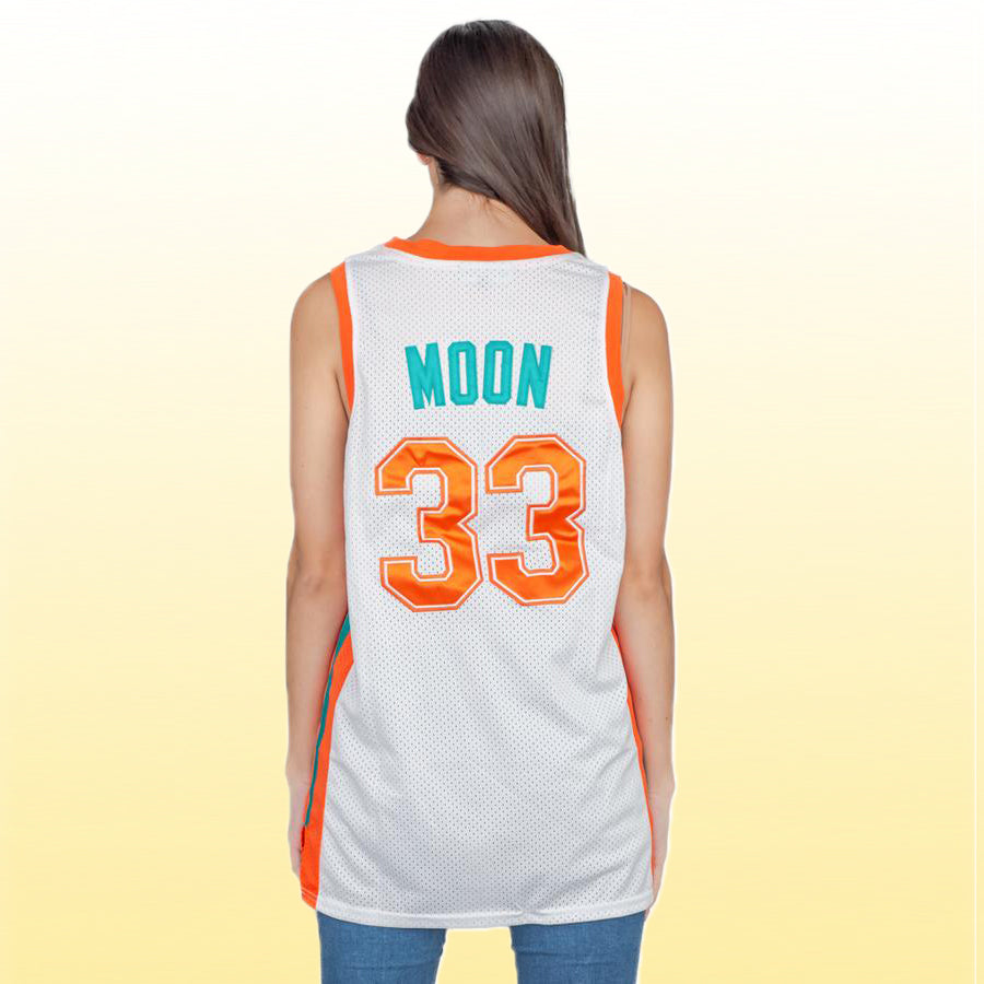 Jackie Moon #33 Flint Tropics Semi Pro Basketball Jersey - Jersey One