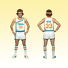 Flint Tropics Jackie Moon Plus Size Uniform Costume
